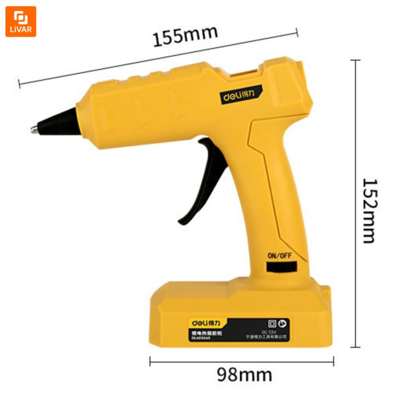 چسب حرارتی شارژی Deli - Image 6