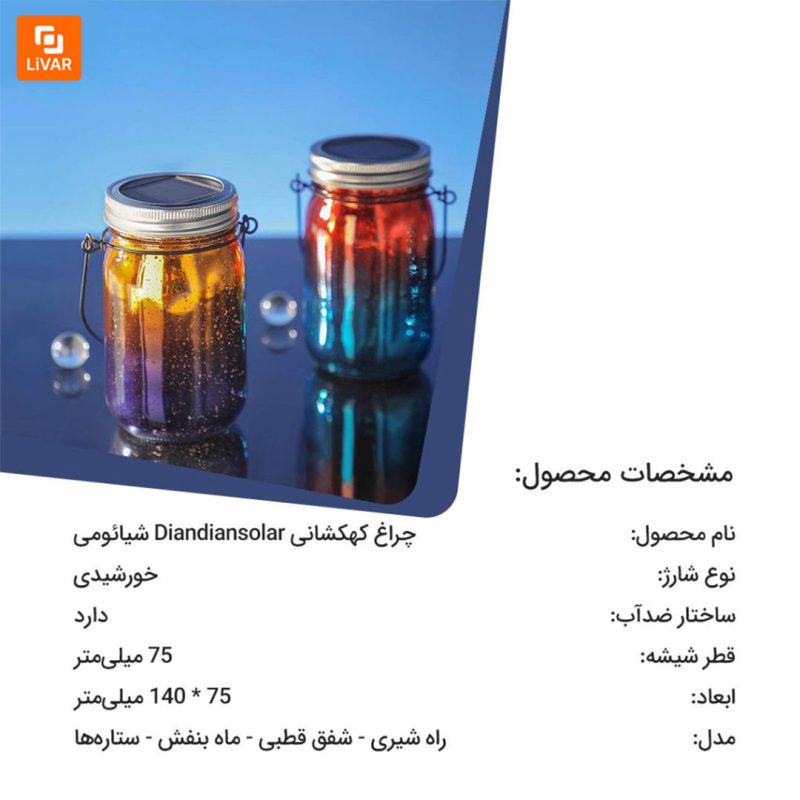 چراغ کهکشانی Diandiansolar - Image 12