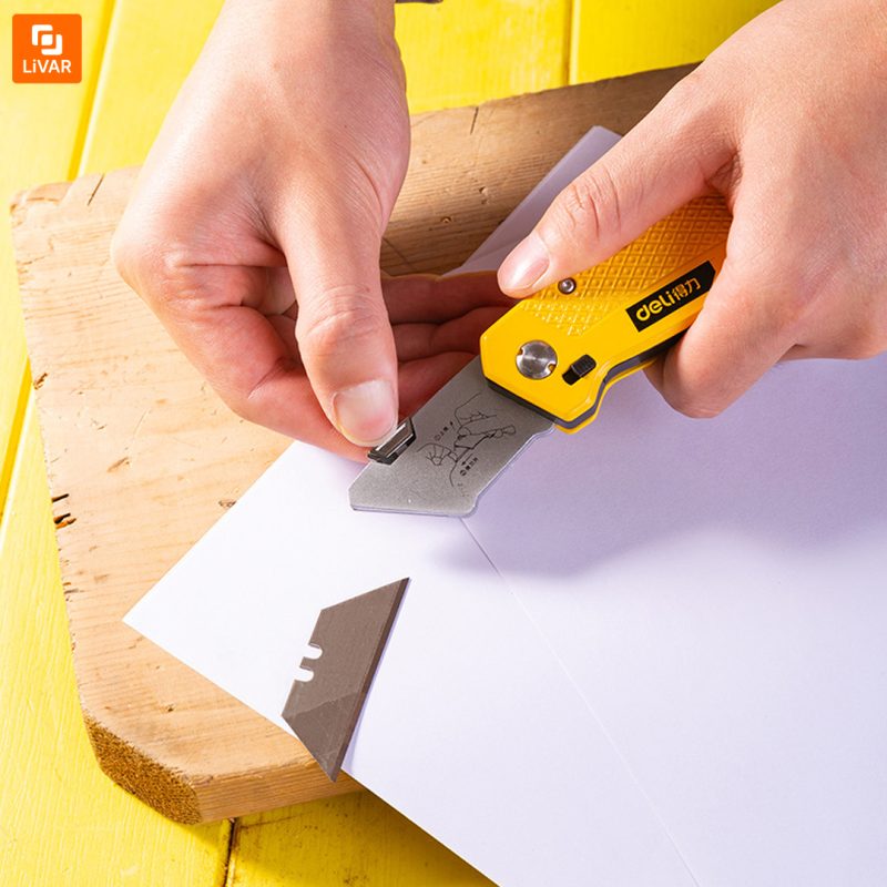 کاتر تاشوی Deli مدل DL006Z - Image 9