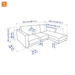 مبل راحتی 3 نفره IKEA - Image 8