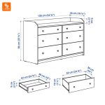 دراور 6 کشوی IKEA - Image 12