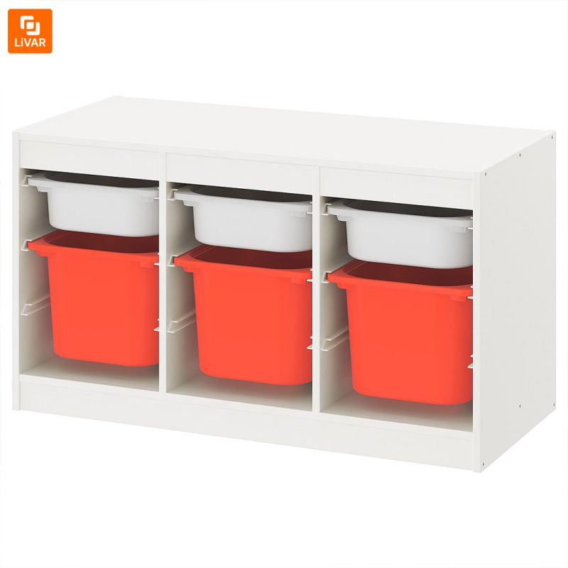 ست جعبه ذخیره‌سازی لوازم IKEA مدل TROFAST - Image 16