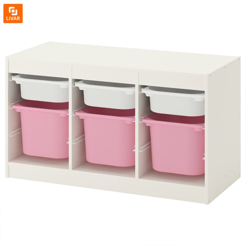 ست جعبه ذخیره‌سازی لوازم IKEA مدل TROFAST - Image 17