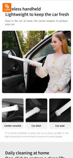 جارو شارژی لایدستو Lydsto H1 - Image 4