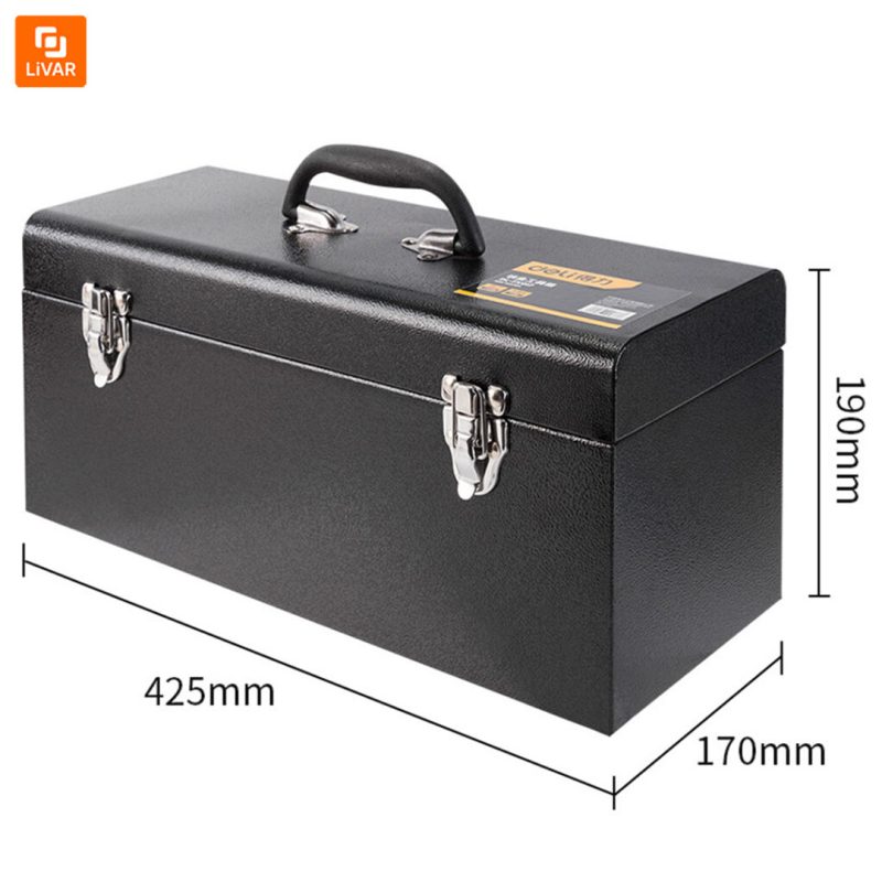 جعبه ابزار فلزی Deli - Image 11