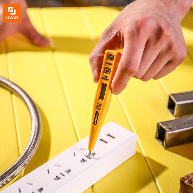 ولتاژ سنج قلمی Deli - Image 2