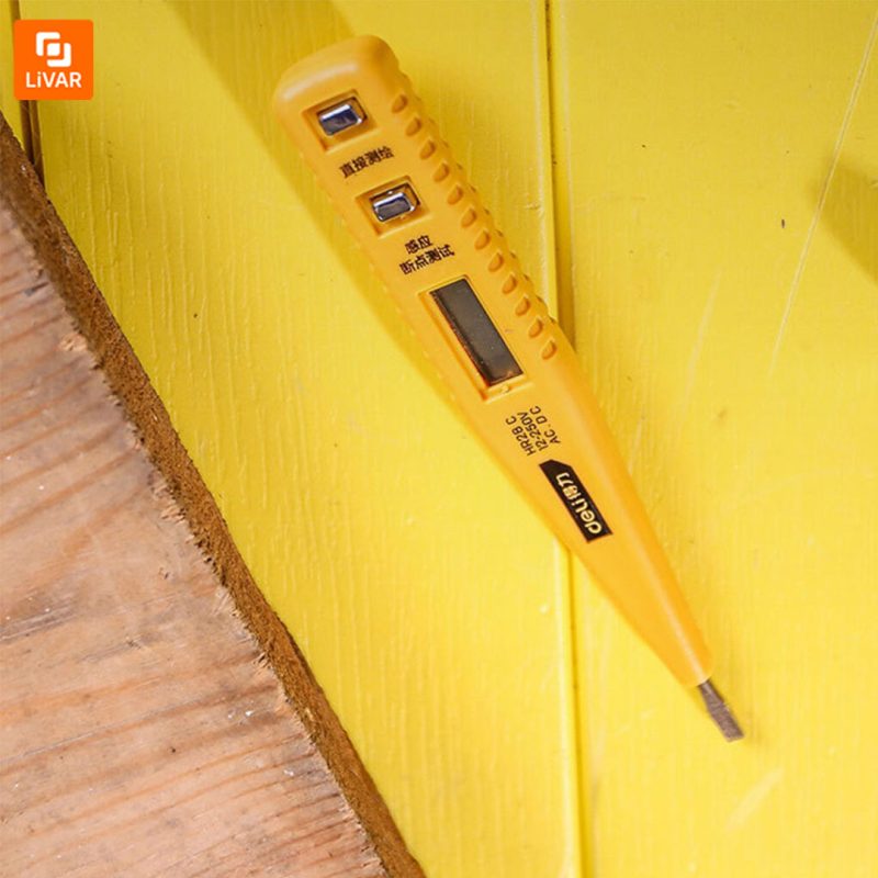 ولتاژ سنج قلمی Deli - Image 6