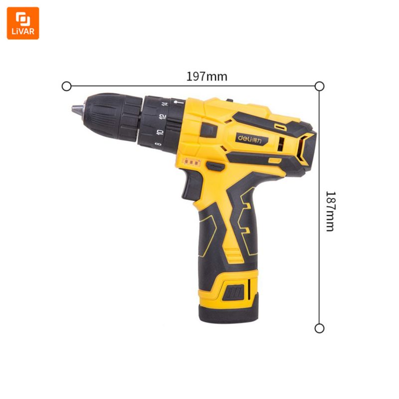 دریل شارژی Deli - Image 6