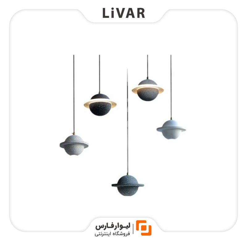 D6115 modern planetary chandelier لوستر سیارهای مدرن مدل D6115