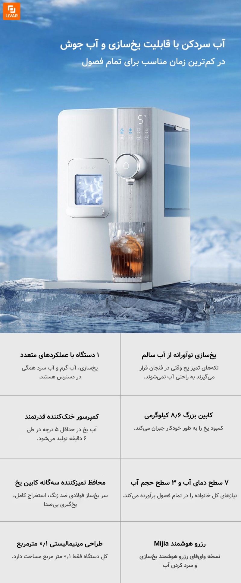 آب سردکن چندمنظوره شیائومی - Image 8
