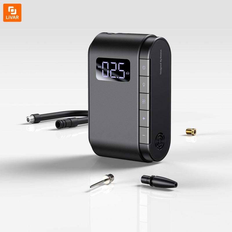 پمپ باد قابل حمل Baseus - Image 5