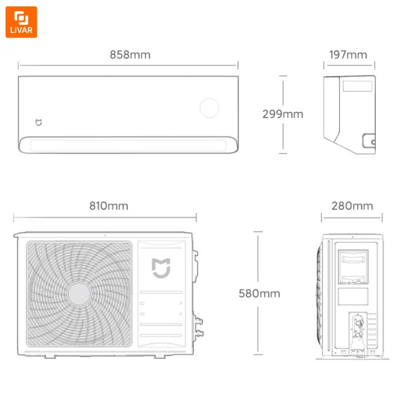 دستگاه تهویه هوا Mijia - Image 3