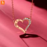 گردن‌بند طرح قلب ROMANTI - Image 6