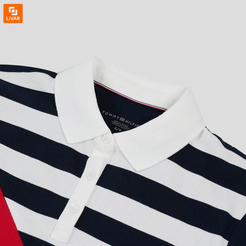 پولوشرت آستین کوتاه زنانه Tommy مدل Long - Image 3