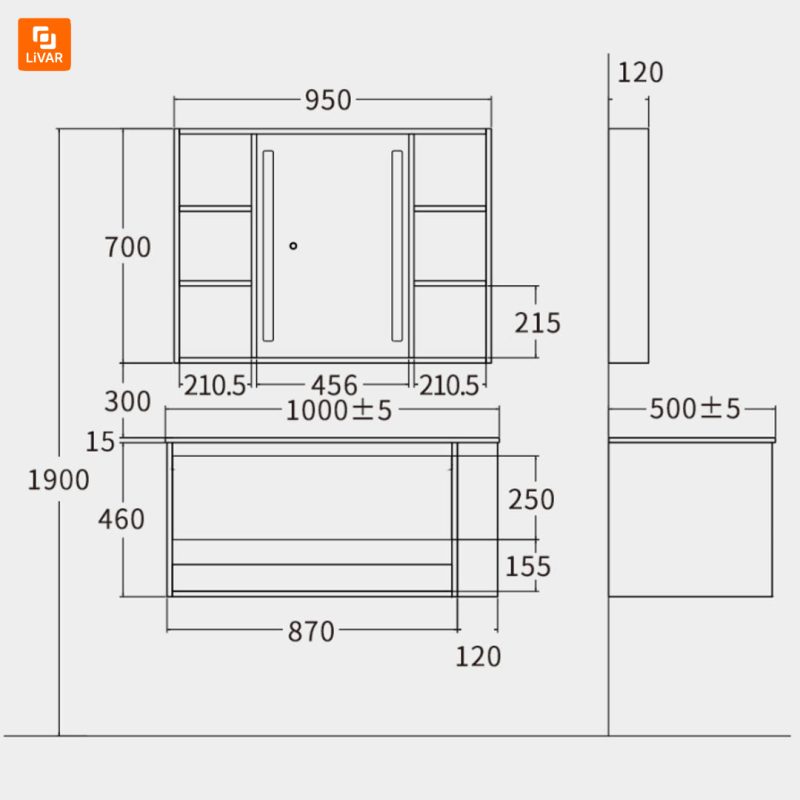 کابینت سرویس بهداشتی - Image 5