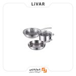 مجموعه ظروف آشپزی استیل ضدزنگ