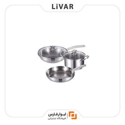 مجموعه ظروف آشپزی استیل ضدزنگ