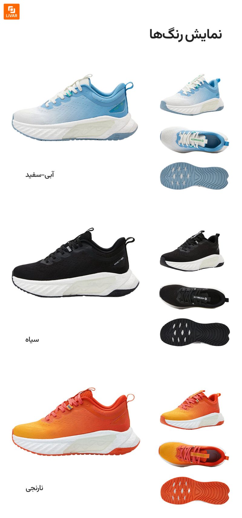 کفش‌های دویدن همراه با سیستم والو تسلا - Image 6