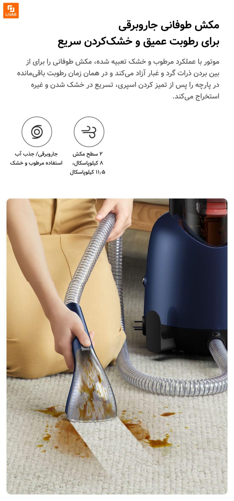 دستگاه تمیزکننده پارچه درما BY200 - Image 18