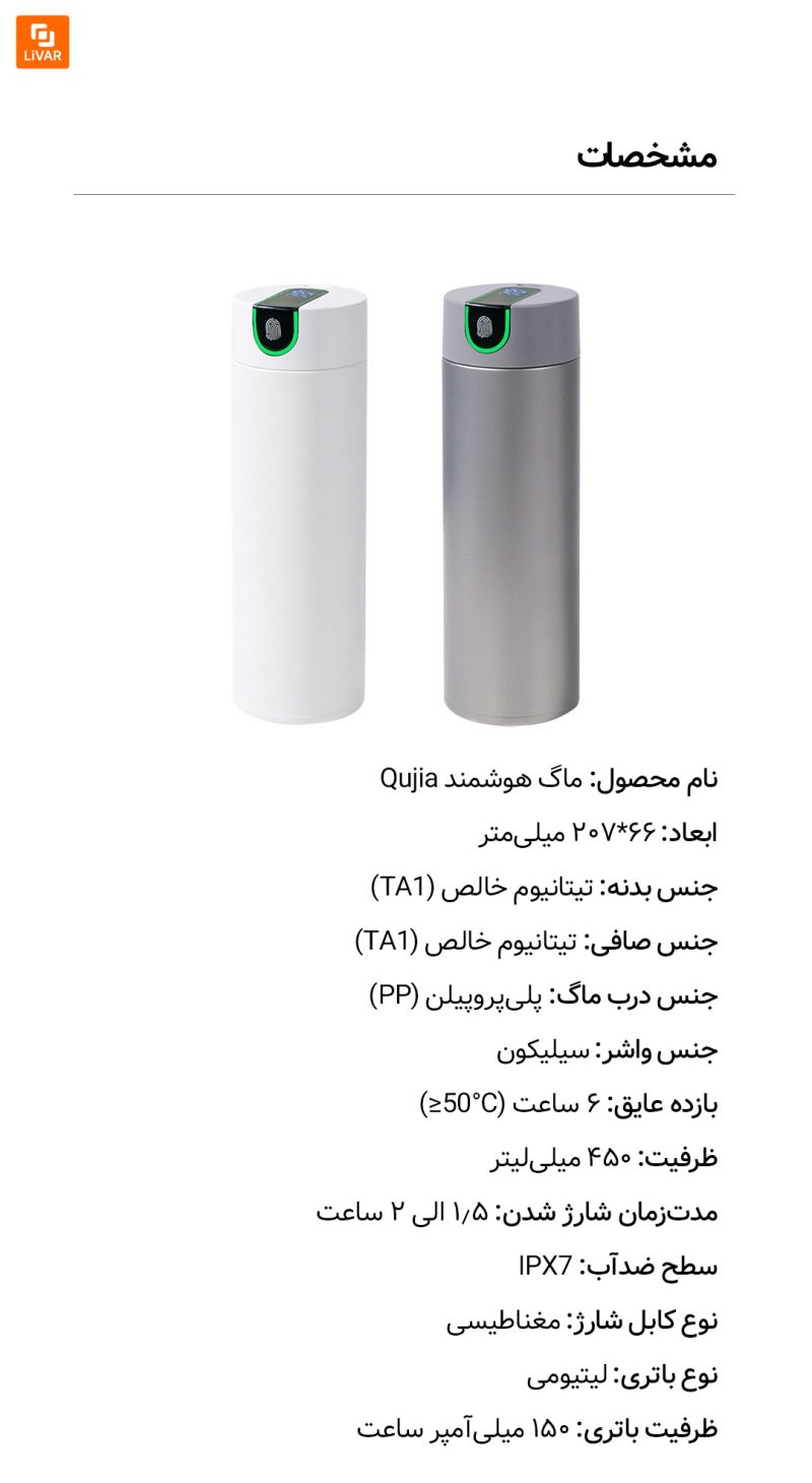 ماگ هوشمند Qujia - Image 17