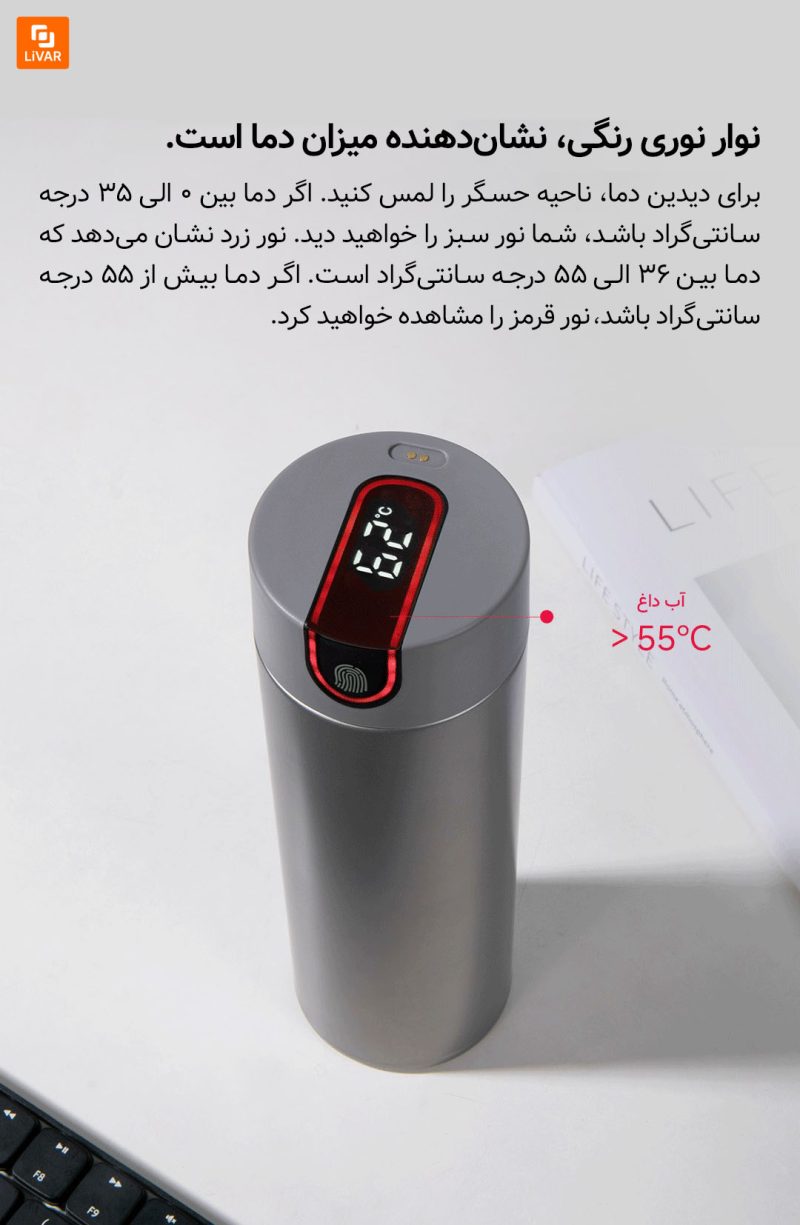 ماگ هوشمند Qujia - Image 7