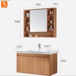 روشویی و کابینت چوبی مخصوص دستشویی Huida - Image 14