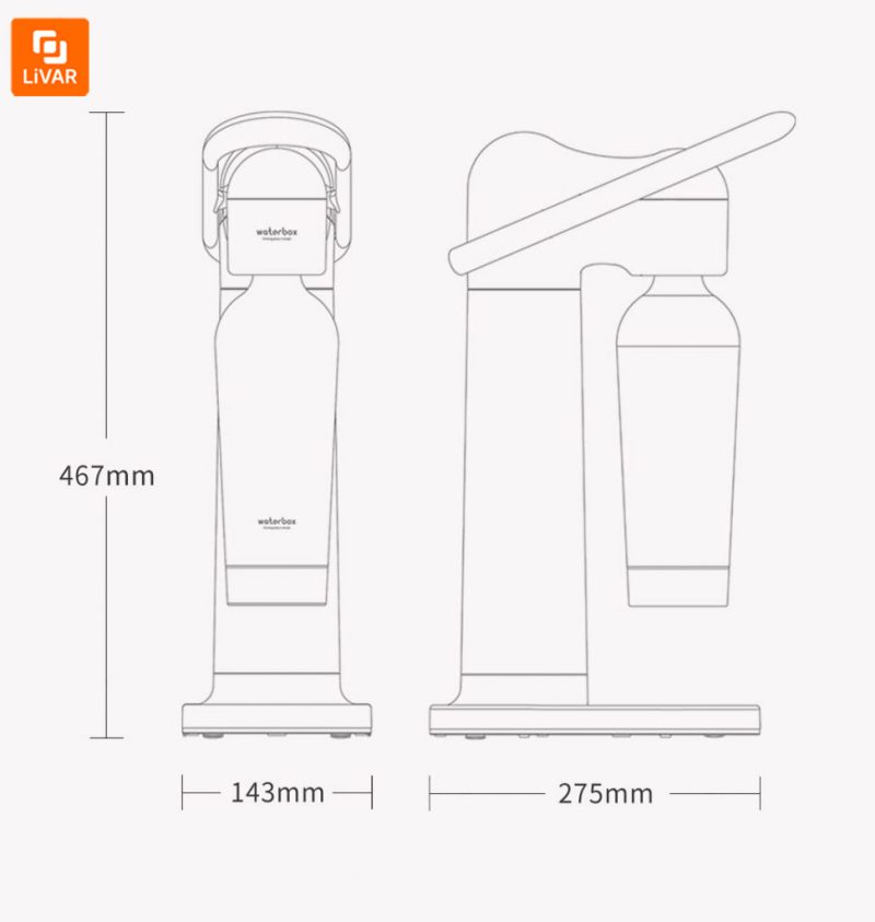 دستگاه آب گازدار ساز رومیزی - Image 15
