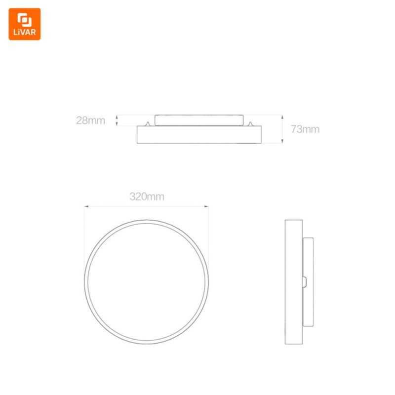 چراغ سقفی هوشمند Yeelight - Image 7