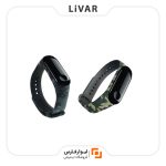 بند سیلیکونی ارتشی دستبند سلامتی شیائومی مدل می بند Mi Band 3