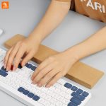 استراحتگاه مچ دست کیبورد با چوب نرم طبیعی شیائومی - Image 3