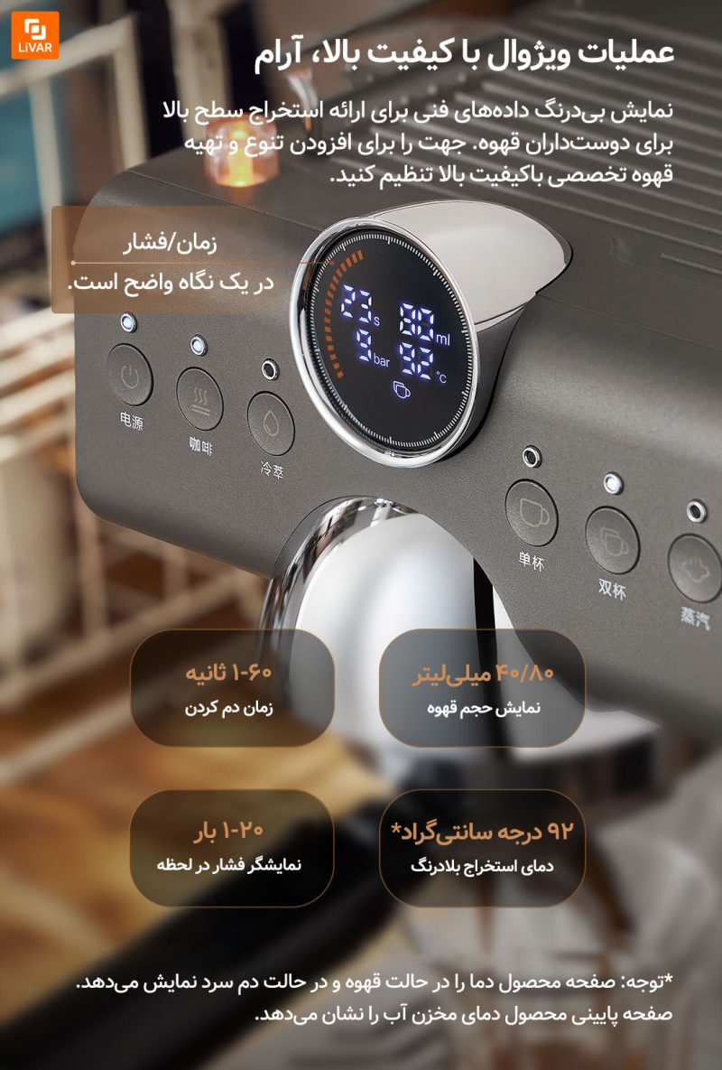 دستگاه قهوه‌ساز دم سرد ایتالیایی Donlim - Image 4