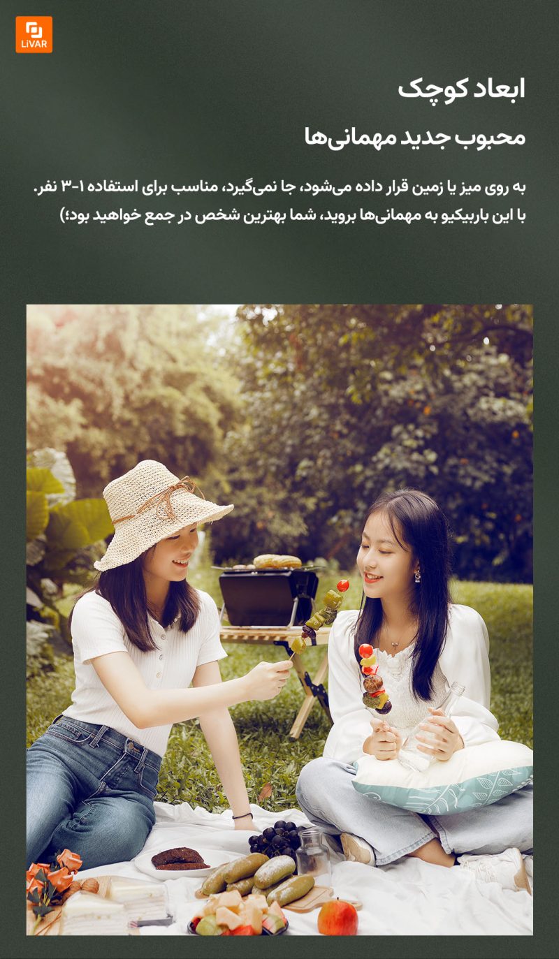 باربیکیو پرتابل از برند چاد شیائومی - Image 2