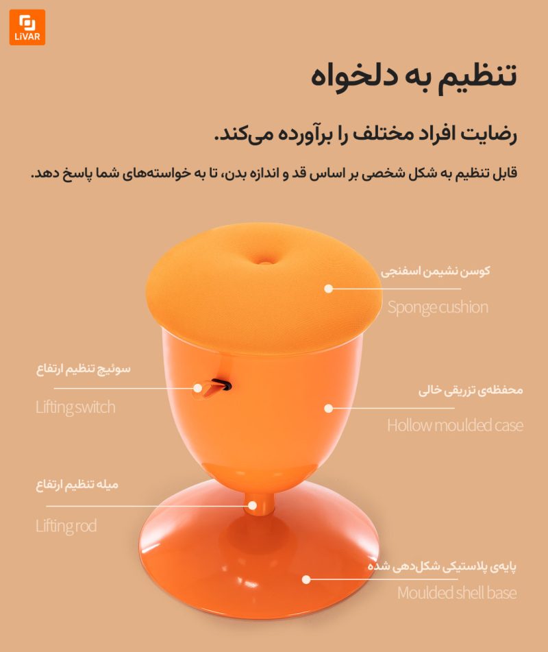 صندلی مدرن و جوان‌پسند Henglin YOUNG شیائومی - Image 17