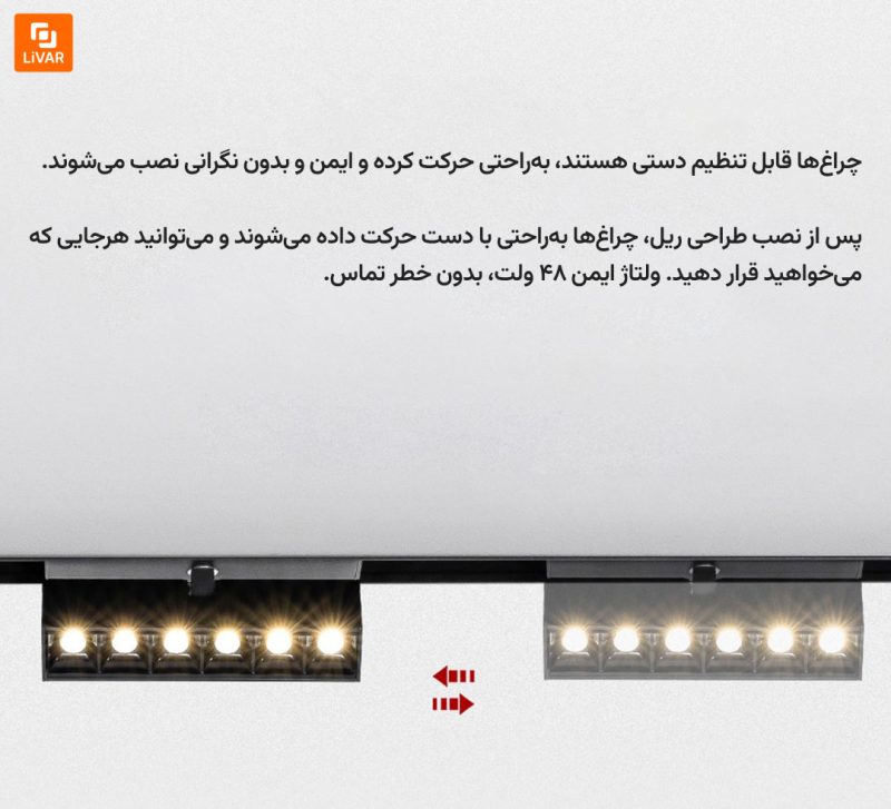 چراغ ریل مغناطیسی هوشمند شیائومی - Image 10