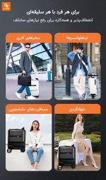 چمدان برقی هوشمند OKD شیائومی - Image 6