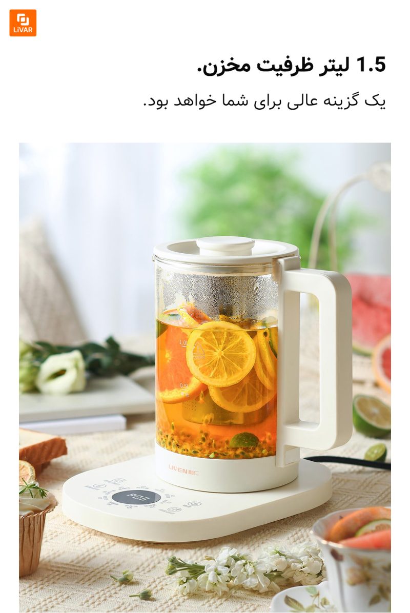 دمنوش ساز برقی Liren شیائومی - Image 6