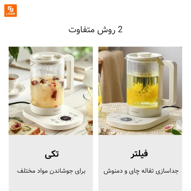 دمنوش ساز برقی Liren شیائومی - Image 7