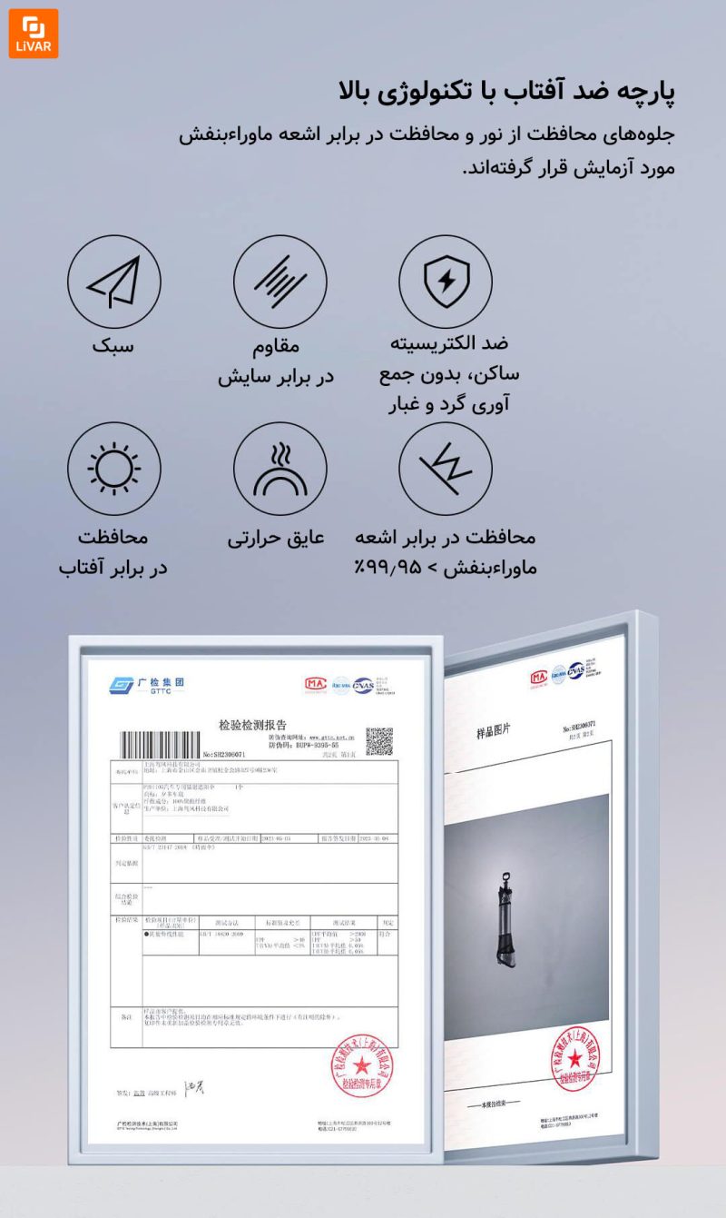 آفتاب‌گیر و چتر خنک‌کننده خودرو CICIDO - Image 15