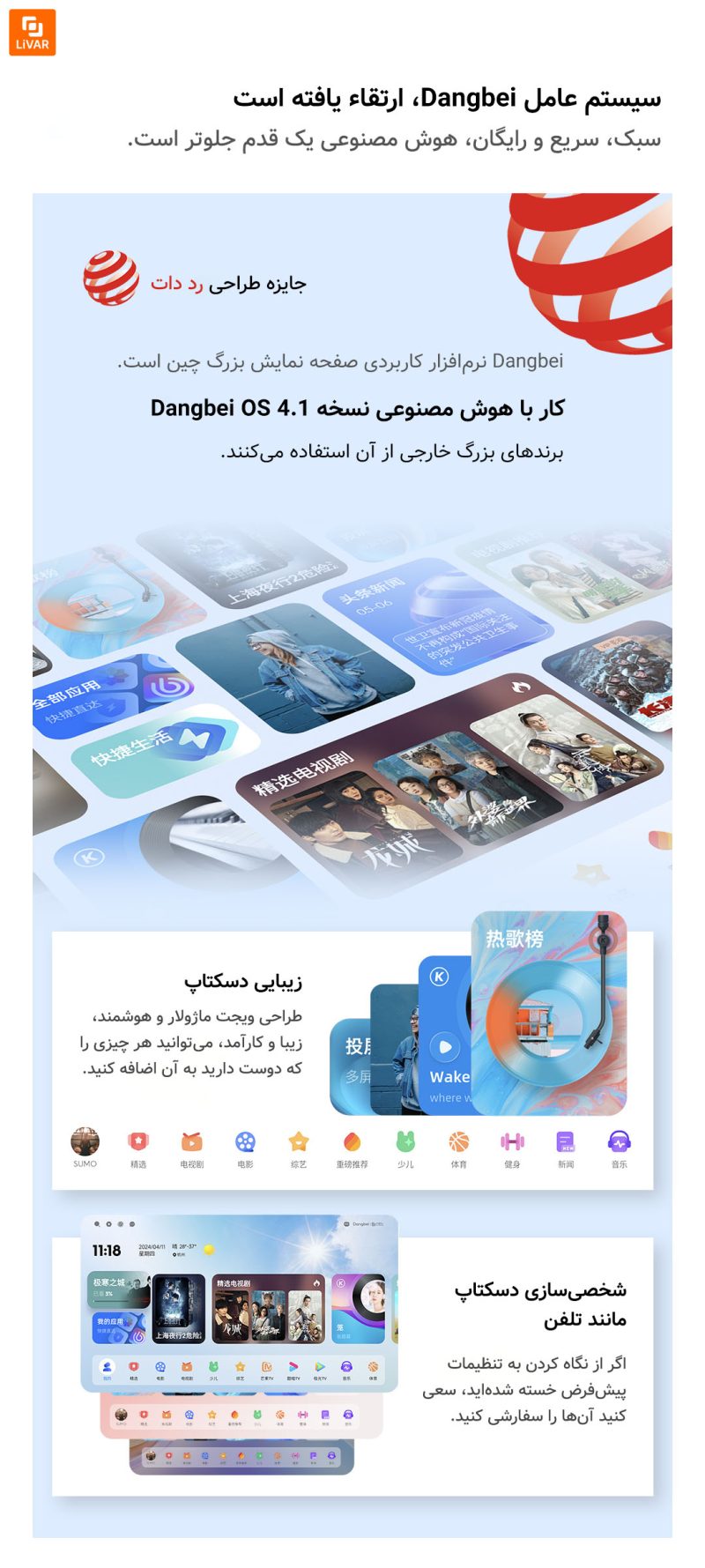 پروژکتور لیزری خانگی Dangbei D6X - Image 14