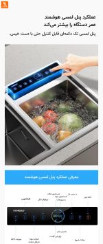 سینک هوشمند شستشو ظروف HiGold شیائومی - Image 13