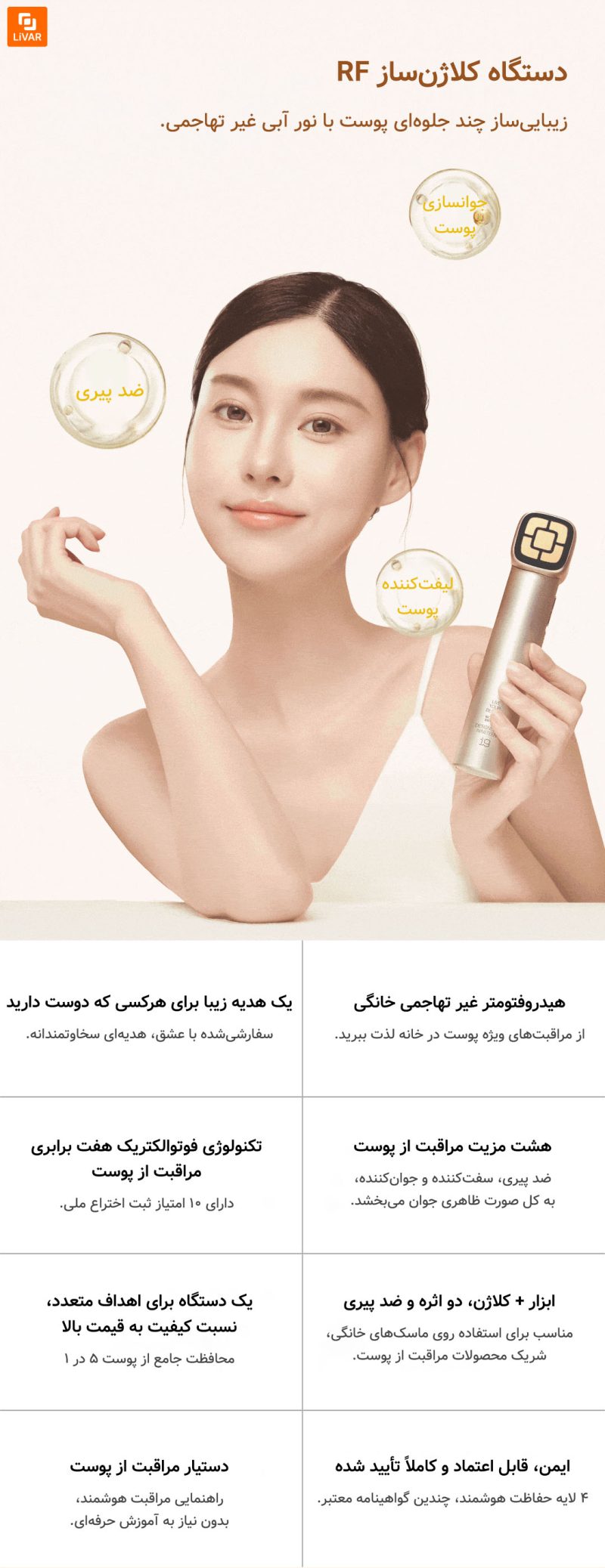 دستگاه مراقبت از پوست Nineteen Years Old - Image 2