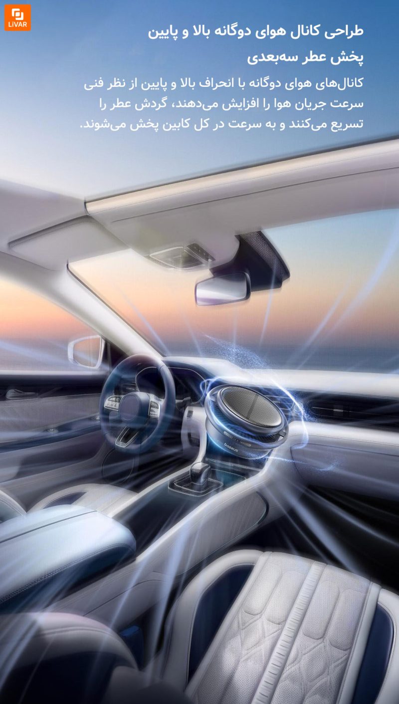 خوشبوکننده ماشین خورشیدی BASEUS Car - Image 13