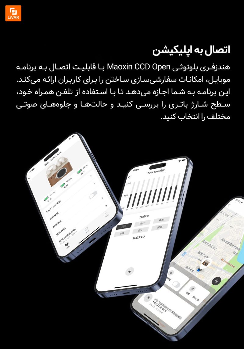 هندزفری بلوتوثی Maoxin CCD Open - Image 10